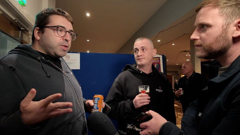 Niall (left) and Grant say homeless Scots should be prioritised for housing