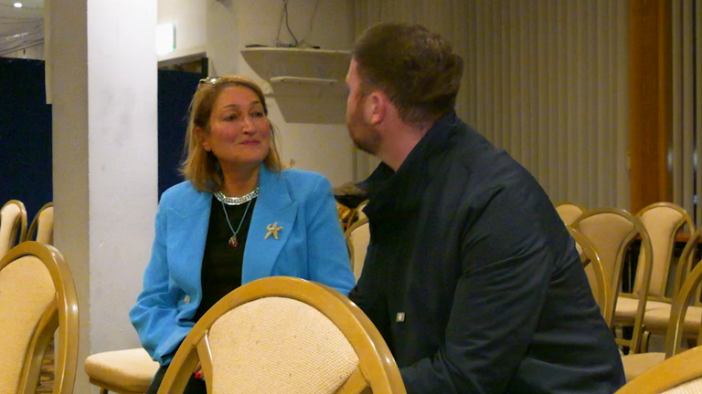 Faten Hameed recently defected to Reform and will stand as a candidate in May's Scottish Parliament elections