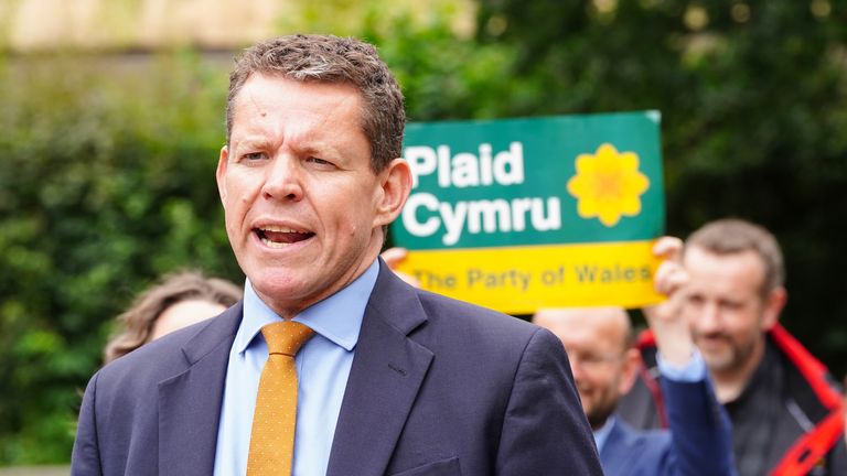 The Plaid Cymru leader promised to fight for the Welsh people