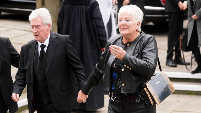 Hatton's parents Ray and Carol. Pic: PA