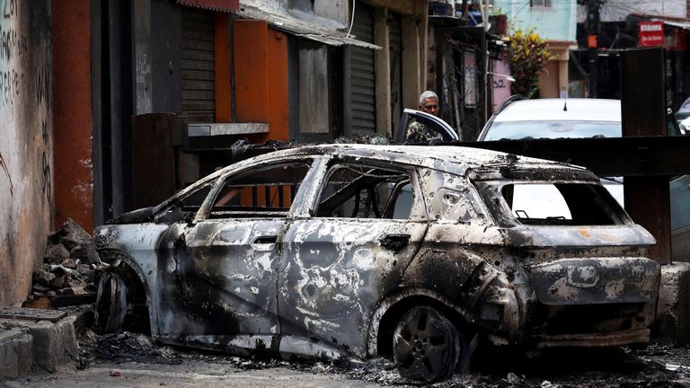 Operasi polisi menargetkan perdagangan narkoba di favela do Penha. Foto: Reuters