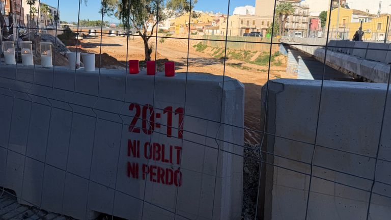 Peringatan banjir Valencia