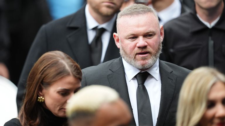Wayne and Coleen Rooney. Pic: PA