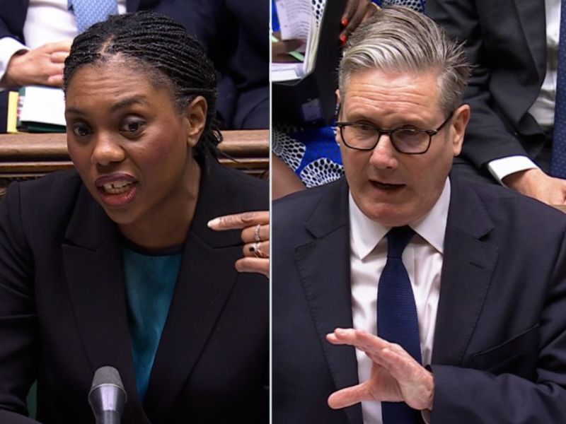 In full: Keir Starmer and Kemi Badenoch clash over handling ...