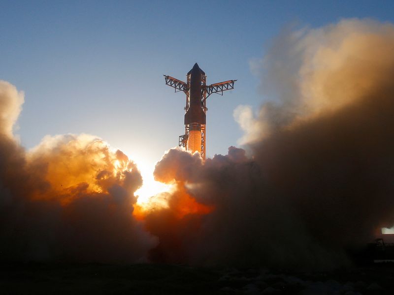 Spacex Rocket Lift Off