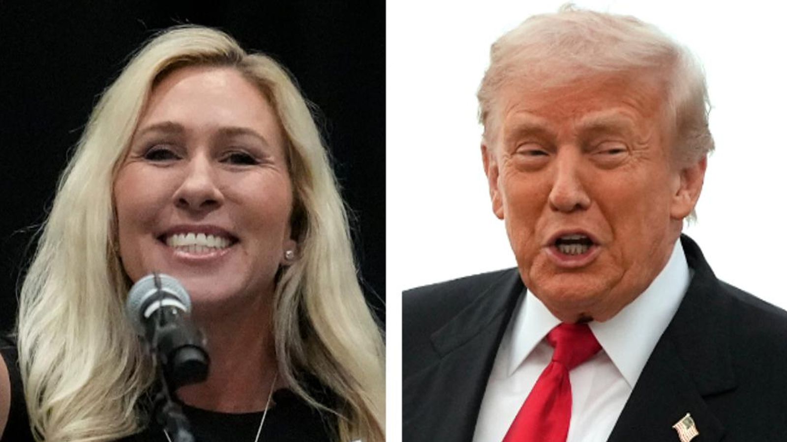 Trump cuts ties with Marjorie Taylor Greene as she claims Epstein files 'sent him over the edge'