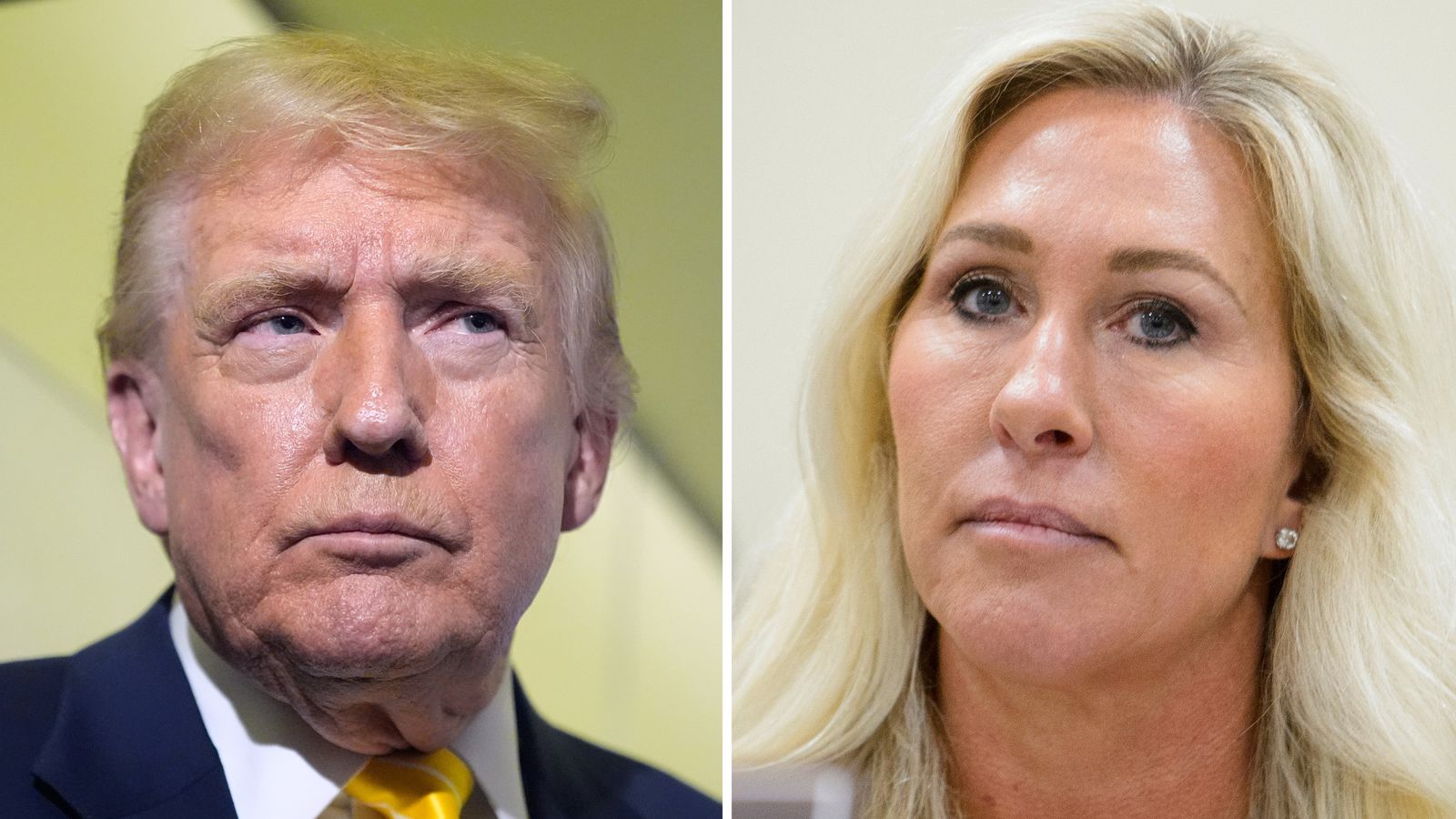 Donald Trump withdraws support for Marjorie Taylor Greene after she calls for Epstein files to be released