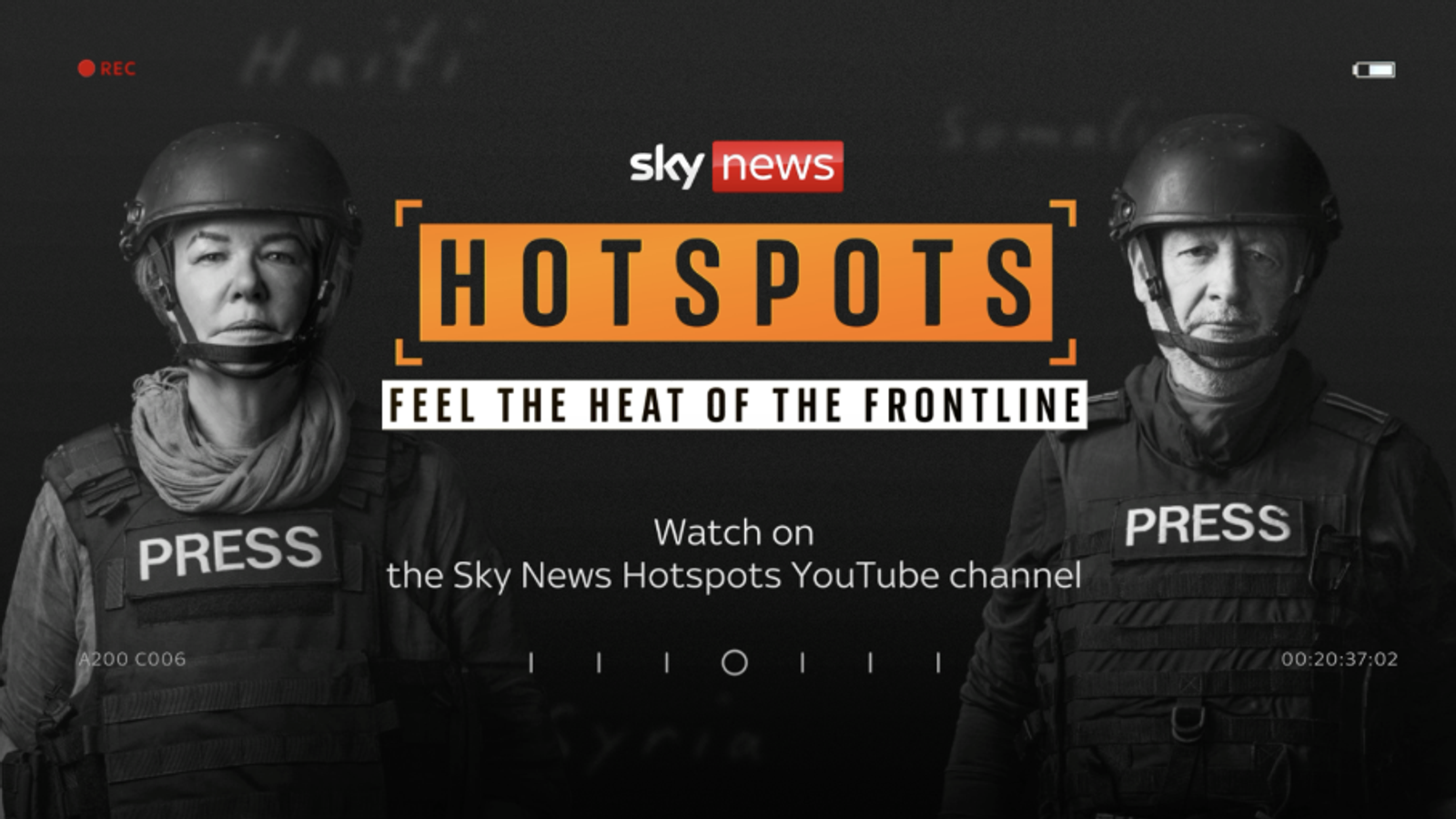 'This is journalism at its most raw': Go behind the scenes on the frontline with new-look Sky News show