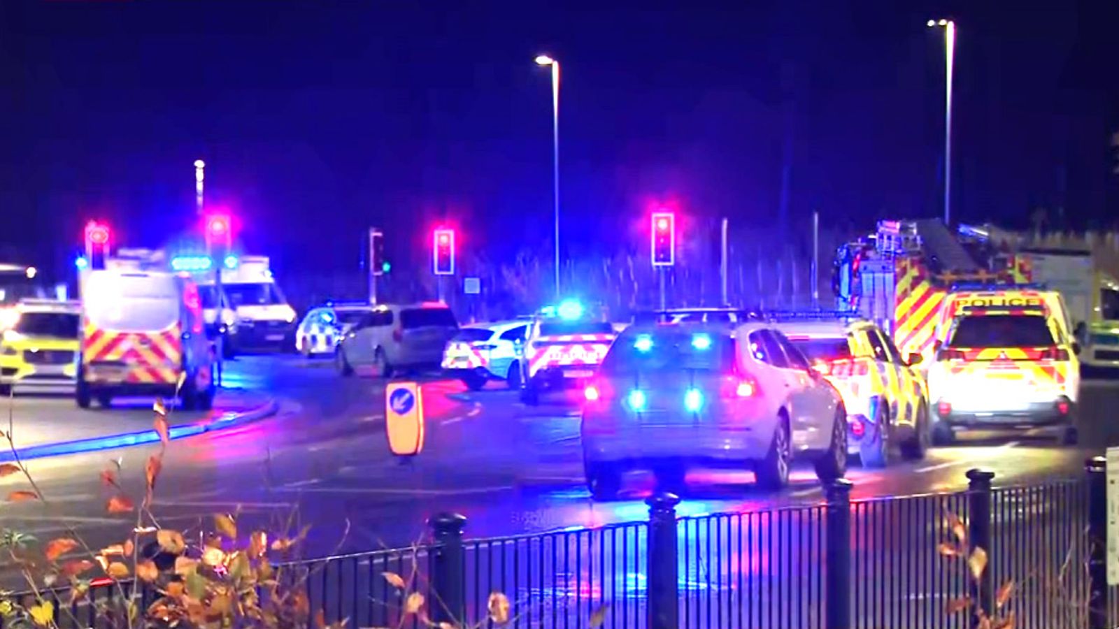 Mass stabbing attack on train bound for London King's Cross station