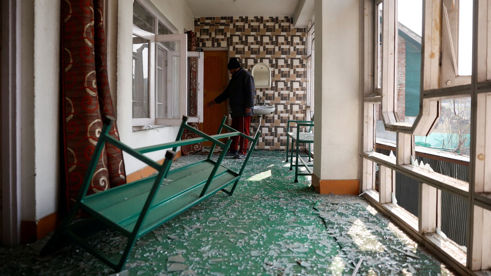 At least nine killed and 32 injured in Indian Kashmir police station explosion