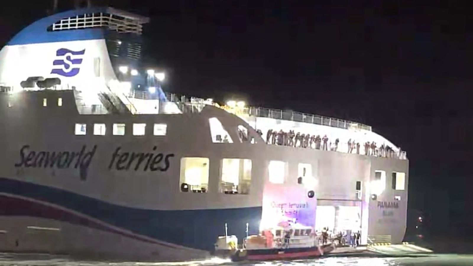 South Korea: All 267 passengers and crew rescued from ferry that ran aground, says coastguard