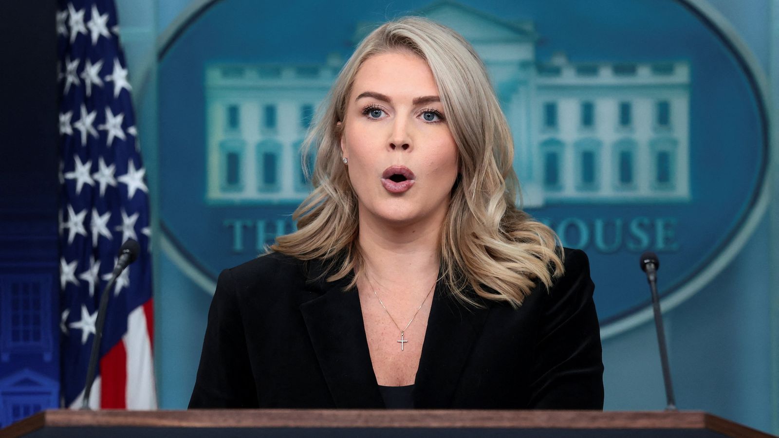 Karoline Leavitt Speaks To Reporters At White House News UK Video karoline-leavitt-speaks-to-reporters-at-white-house-news-uk-video
