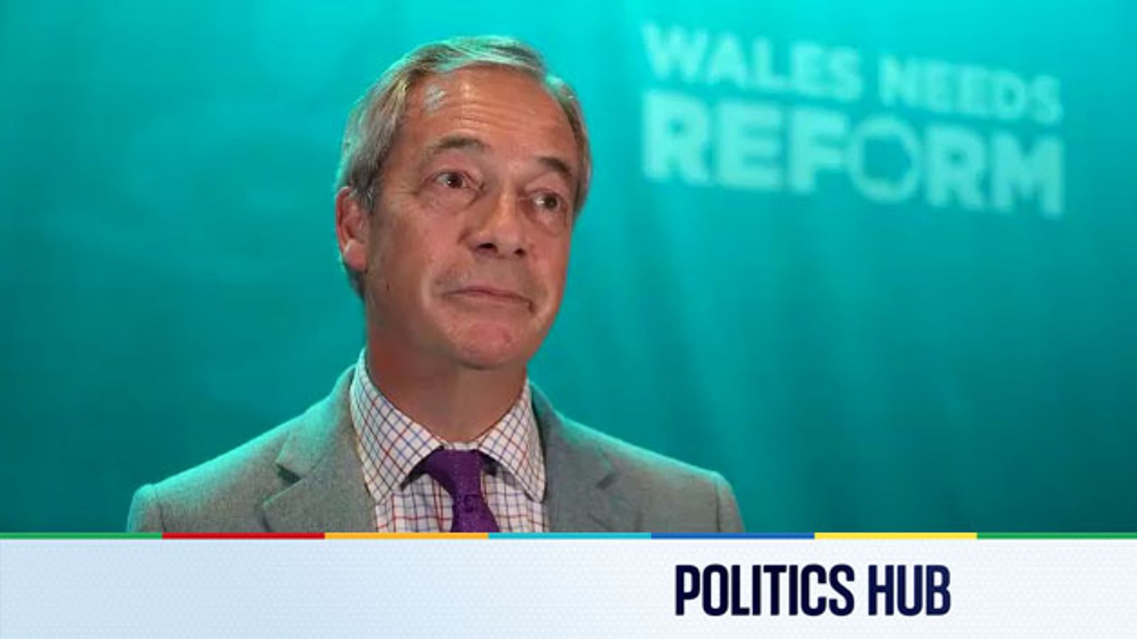 Politics latest: Farage responds to claims he made racist comments while at school | Politics News