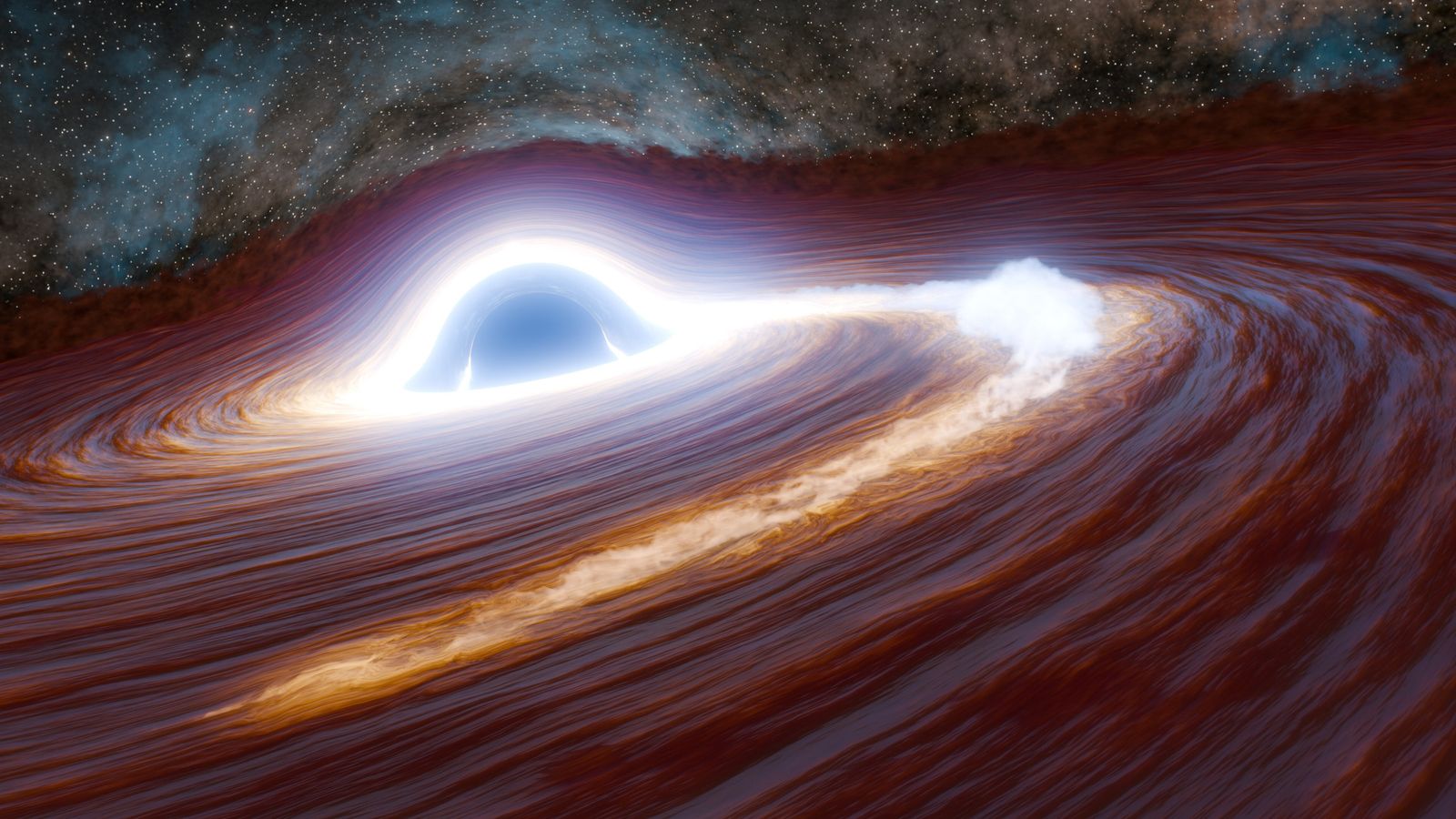 Brightest ever flare from supermassive black hole spotted by scientists in California