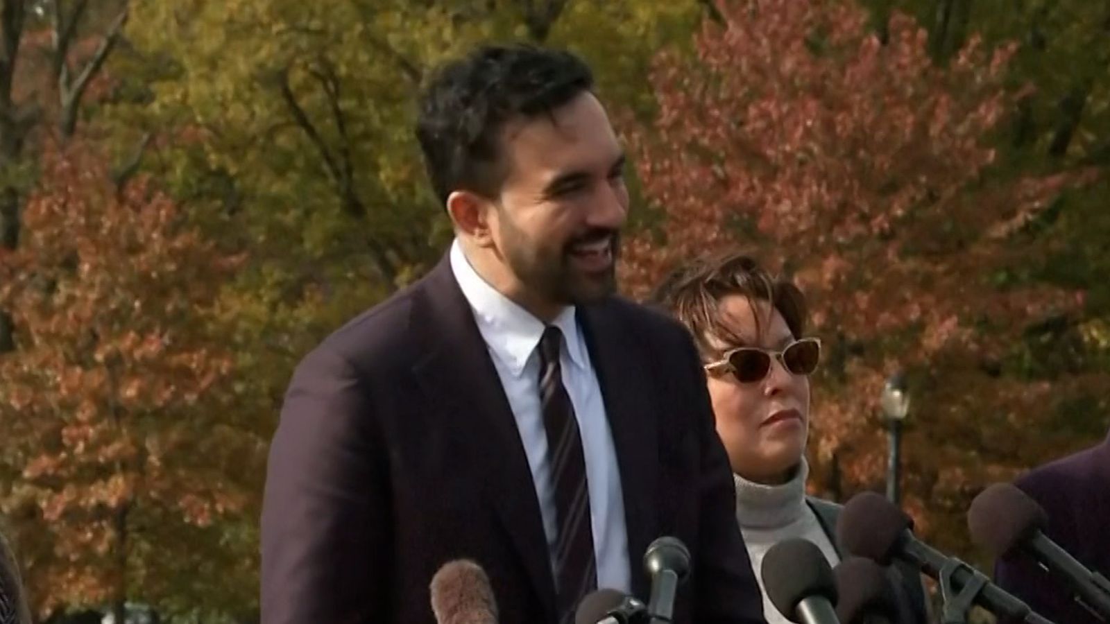 Watch: Newly elected Mayor of New York City says he is 'very excited ...