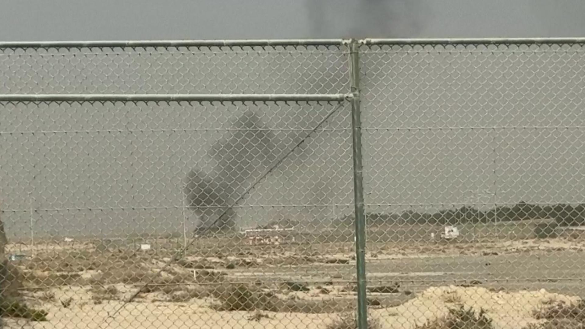 Plane crashes at Dubai air show