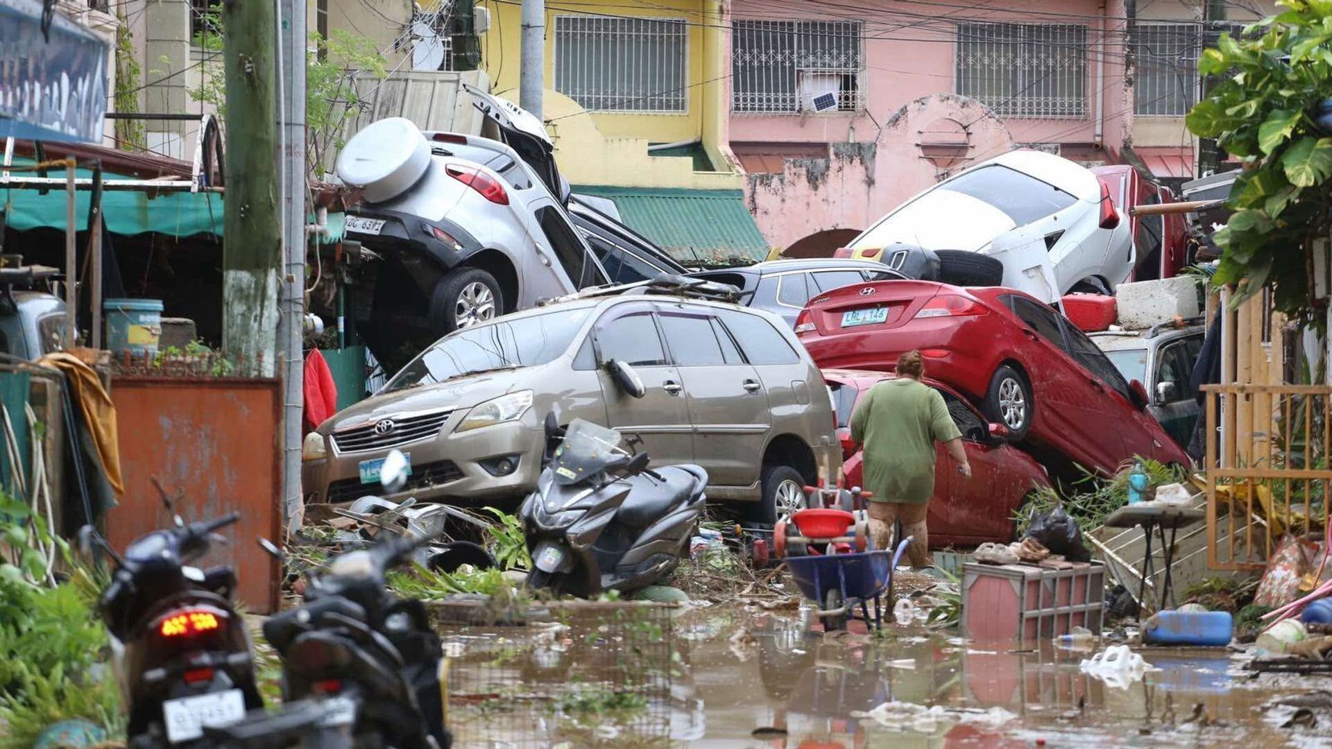 At least 46 killed after typhoon unleashes heavy rains and floods in Philippines
