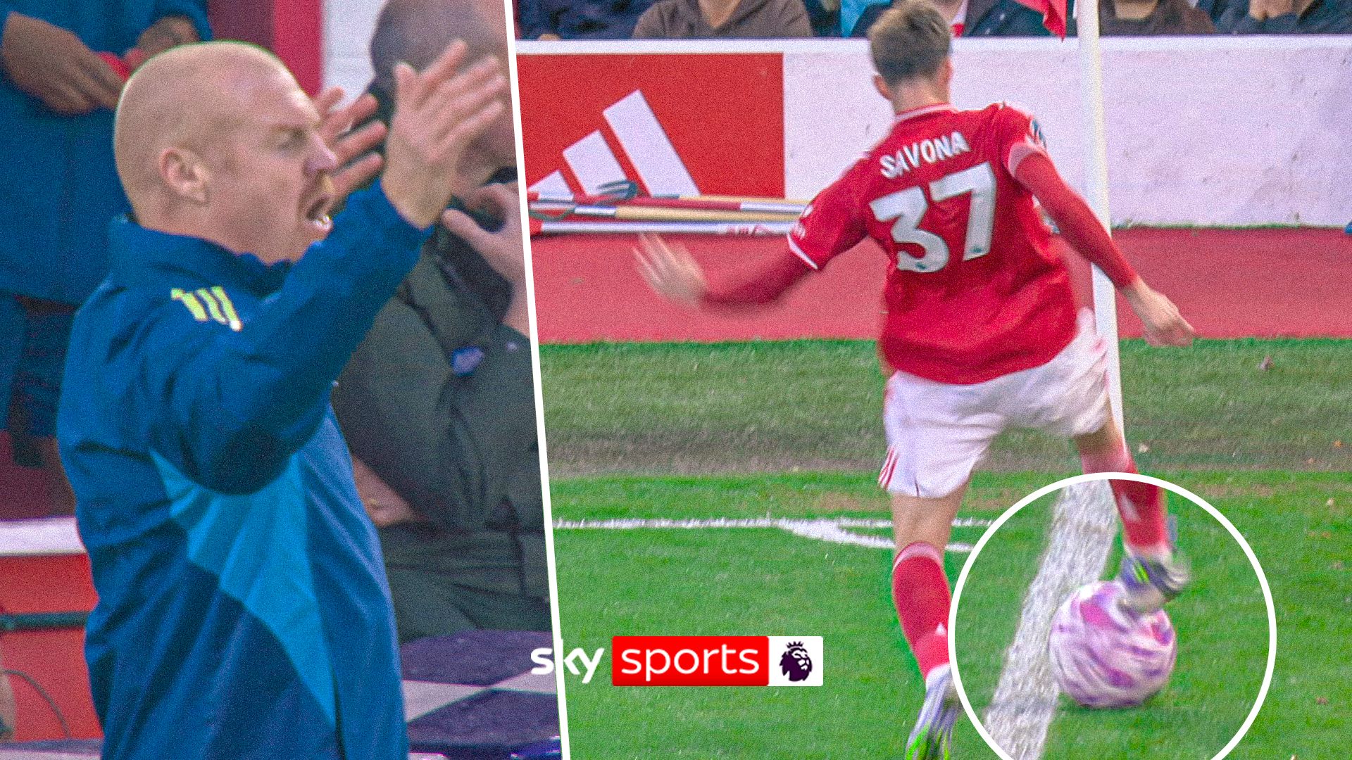 Dyche calls for VAR changes after controversial Man Utd goal