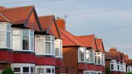 A file photo of 1930s semi-detached houses in Gosforth. Pic: iStock