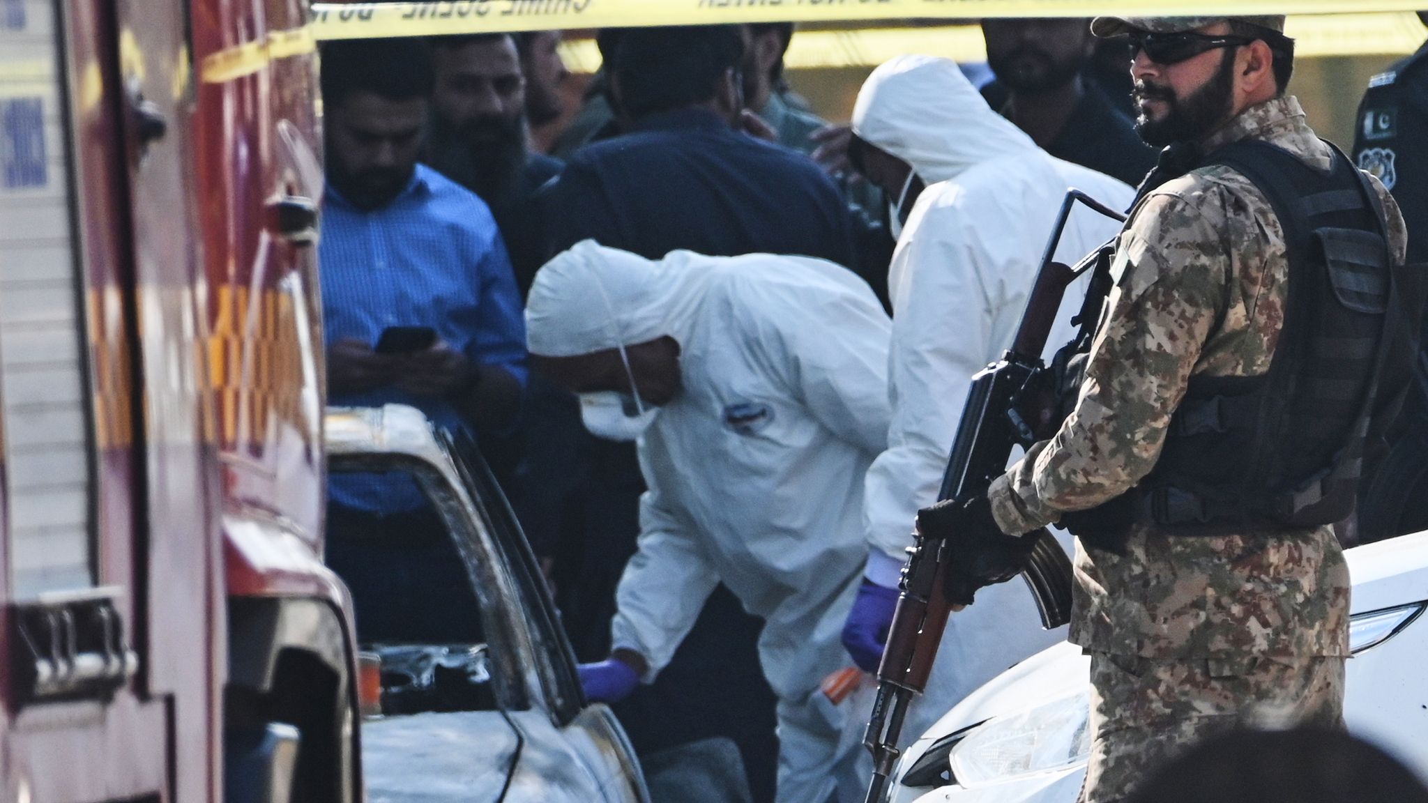 Pakistan Rapper Killed At least 12 killed after suicide bombing in Pakistan | World News | Sky ...