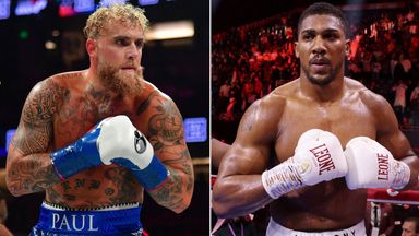 Paul vs Joshua. Photos: Gary A. Vasquez-Imagen Images/Ahmed Yosri/Reuters