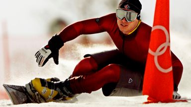 Wedding competed for Canada at the 2002 Winter Olympics in Salt Lake City. Photo: Reuters