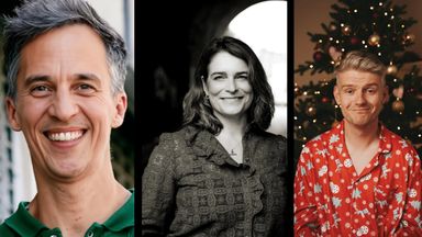 The creative team, left to right, James Longman, Liz Clair and Daron Jono Johnson. Image: SNL UK