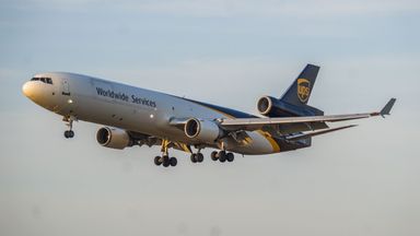Cargo operators such as UPS and FedEx continued to use the aircraft even after they were retired from passenger service. Image: Wikipedia/HamProductions