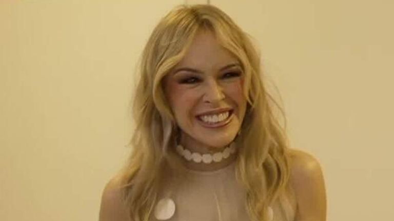 Kylie Minogue waits in the wings in Brazil