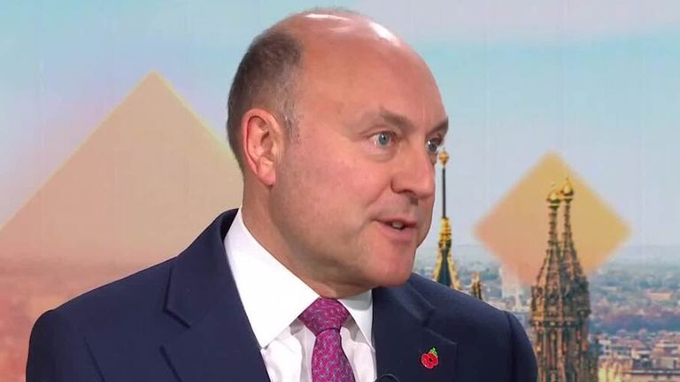 Andrew Griffiths speaks to Paste BN on November 5 2025. 