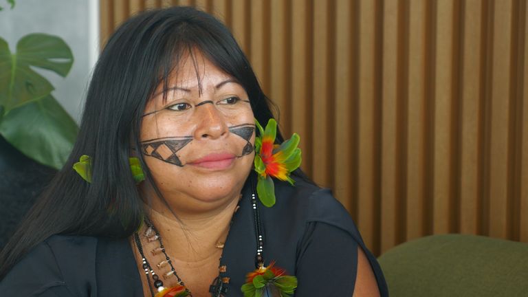 亞歷山德拉·科拉普 (Alessandra Corapp) 表示，汞正在損害蒙杜魯庫 (Munduruku) 婦女的生育能力