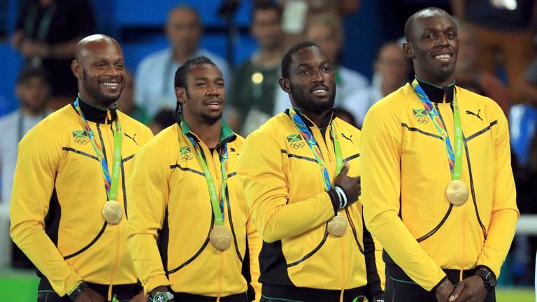 Devastation left by Hurricane Melissa in Jamaica like a 'world conflict', says Olympic medallist 4 Powell, left, wins Olympic gold with relay teammates, Yohan Blake, Nickel Ashmeade, and Usain Bolt at the 2016 Rio Games. Pic: Reuters