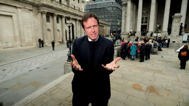 Sky's Economic and Data Editor Ed Conway was in the Bank of England when they announced interest rates would be held at 4%  - here's what you need to know.