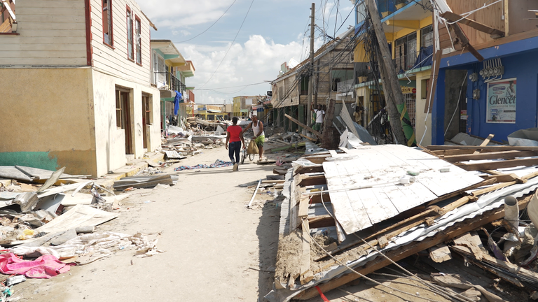 Hurricane Melissa has left a trail of destruction in Black River