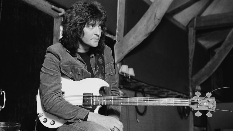 Bob Daisley at Ridge Farm. Pic: Fin Costello/Redferns/Getty