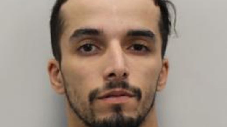 Brahim Kaddour Cherif was on the run for six days before the alarm was raised. Pic: Met Police
