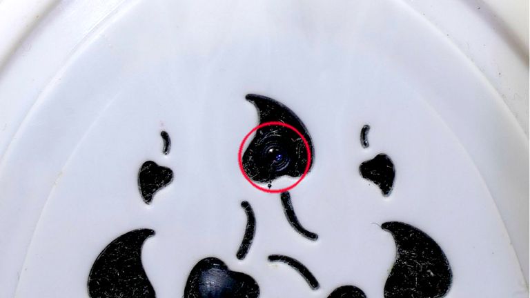 An air freshener with a hidden camera
Pic: Met Police