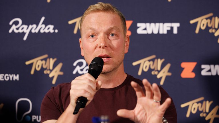 Sir Chris Hoy only discovered his prostate cancer when it was advanced. Pic: PA