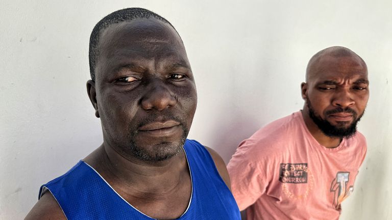 The Nigerian men accused of people-smuggling