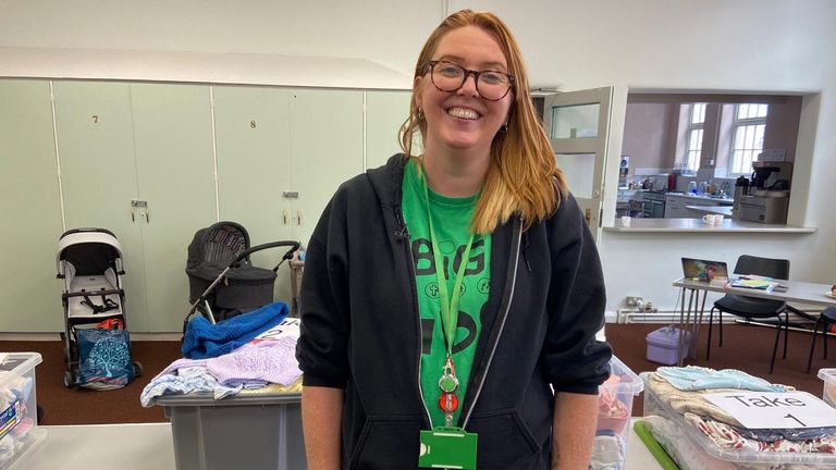 Barney's Baby Bank founder Debbie Smith says local people 'are struggling with food'
