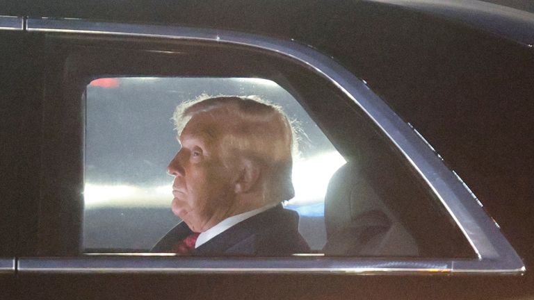 Trump perhaps realises he's failing on one key promise. Pic: AP