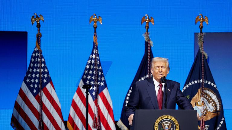 Trump speaks in Miami