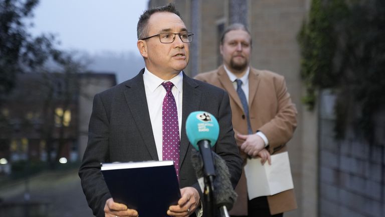 Detektyw inspektor Mark Jenkins z policji w Dorset. Zdjęcie: PA