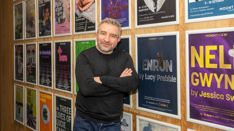 Eddie Marsan at Mountview. Pic: Steve Gregson
