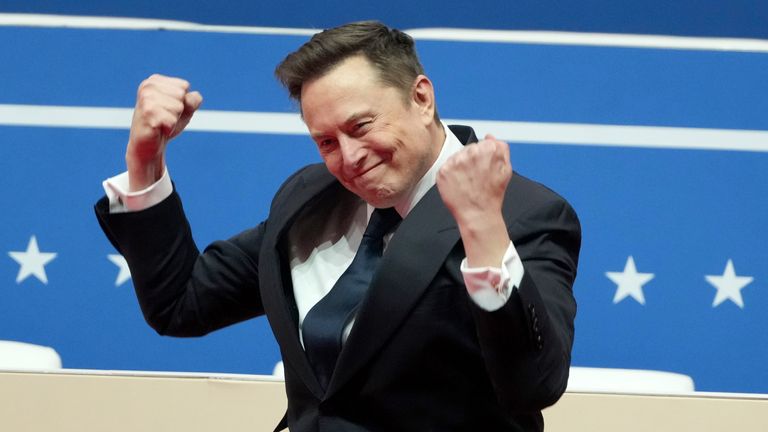 Elon Musk is in the money if he hits targets set by Tesla's shareholders. File pic: AP