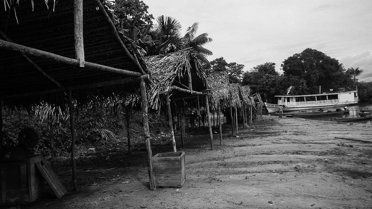 蒙杜魯庫人居住在塔帕霍斯盆地的村莊里。照片：加布里埃拉·阿里法諾