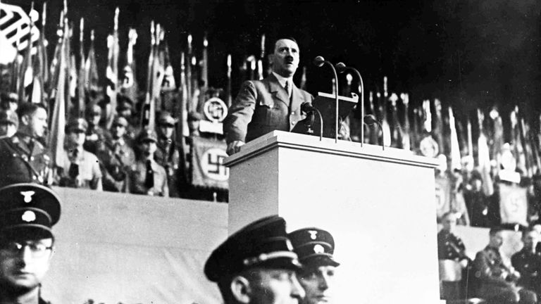 The study found that Hitler had no Jewish ancestry. Pic: AP