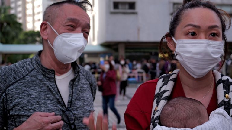 Three generations of the Lam family lived in Wang Fuk Court for 40 years