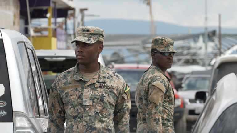 Patrols attempt to deter looters