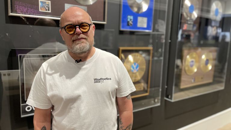 Jez Collins is the founder of Birmingham Music Archive